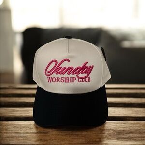 Sunday Worship Club Trucker Hat